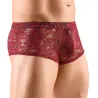 Svenjoyment Boxer Dentelle FLINO Bordeaux